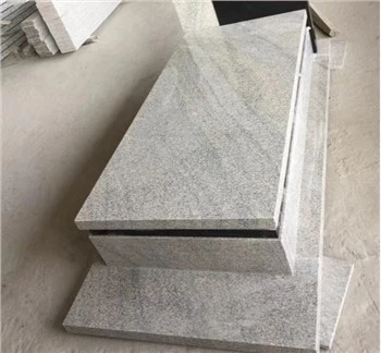 Vit granit gravsten