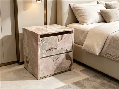 Blush Pink Nattduksbord